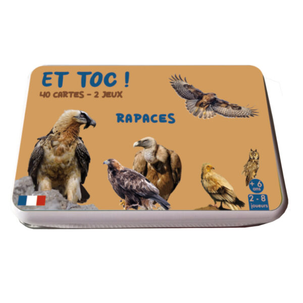 ET TOC !<br>Rapaces<br>Jeu de cartes